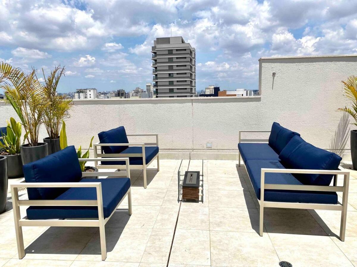 V1315 - Alto Padrao: Varanda, Ar Split E Metro Apartamento São Paulo